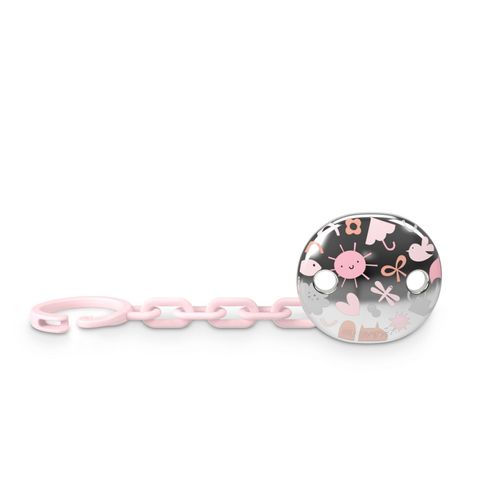 Attache Sucette Bijou Memories Rose - Suavinex
