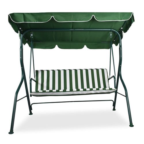 Balancelle De Jardin Extérieure Balancelle De Terrasse Extérieure Trois Places 170x110xh152 Cm