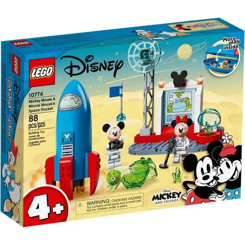 Lego Disney - Mickey &amp Ses Amis : La Fusée Spatiale De Mickey Mouse Et Minnie Mouse - 10774