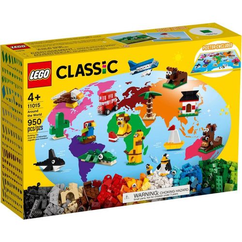 LEGO Classic - Briques créatives "Autour du monde" - 11015