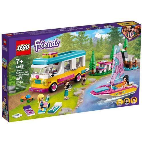 Lego Friends - Le Camping-Car Et Le Voilier De La Forêt - 41681