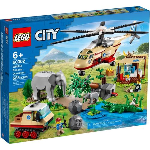 LEGO City - L'opération de sauvetage des animaux sauvages - 60302