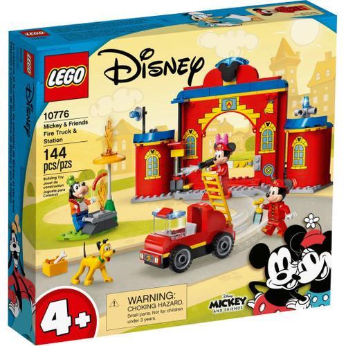 Lego Disney - Mickey &amp Ses Amis : La Caserne Et Le Camion De Pompiers - 10776