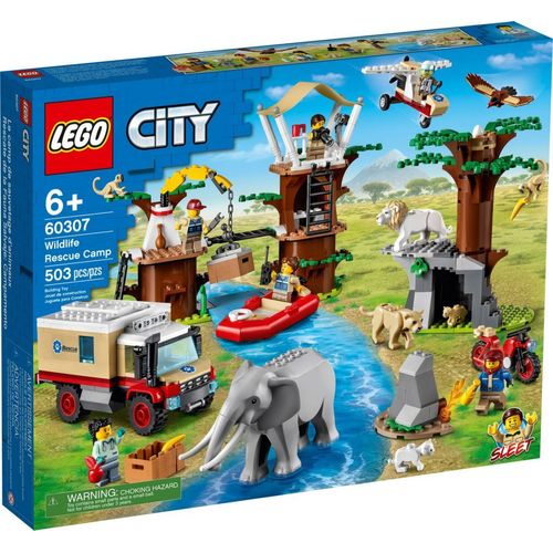 LEGO City - Le camp de sauvetage des animaux sauvages - 60307