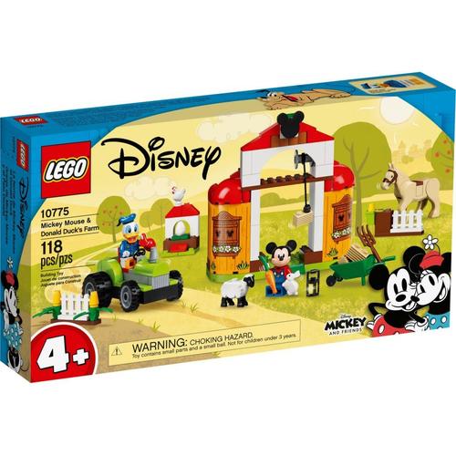 Lego Disney - Mickey &amp Ses Amis : La Ferme De Mickey Mouse Et Donald Duck - 10775