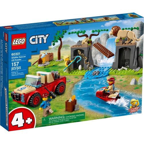 LEGO City - Le tout-terrain de sauvetage des animaux sauvages - 60301