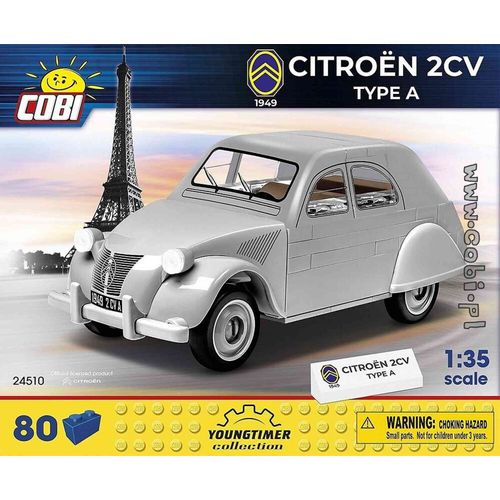 Citroen 2cv Type A - 80 Pièces - Nouveauté Annoncée Pour Juillet / Aout 2021 - Tarif Communiqué Ultérieurement 1949 1/35 Cobi