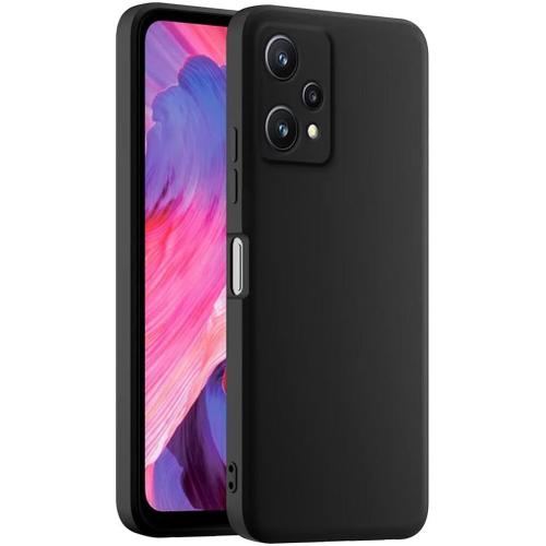 Coque De Téléphone En Silicone Colorée, Adaptée À Realme 9 5g / Realme 9 Pro 6.59"" - Noir