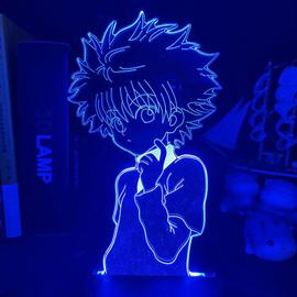 ILLUMI ZOLDYCK Veilleuse LED 3D en acrylique pour décoration de chambre à coucher 