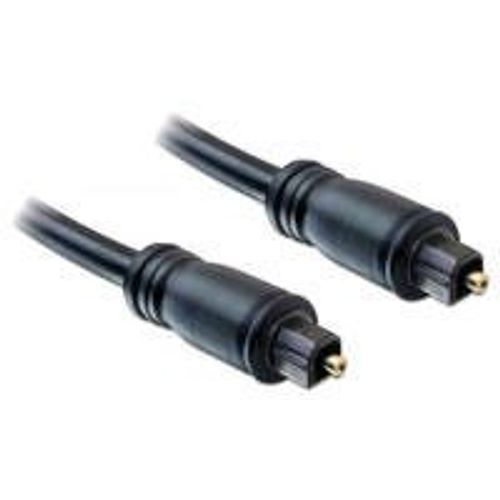 Delock - Câble audio numérique (optique) - TOSLINK mâle pour TOSLINK mâle - 2 m - noir