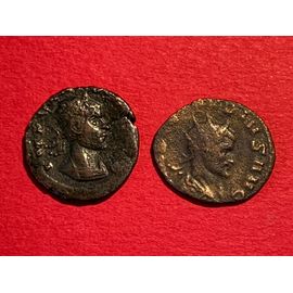 Lot De 2 Antoniniens De Claude Ii Le Gothique ( 09/268 -06-08 /270)