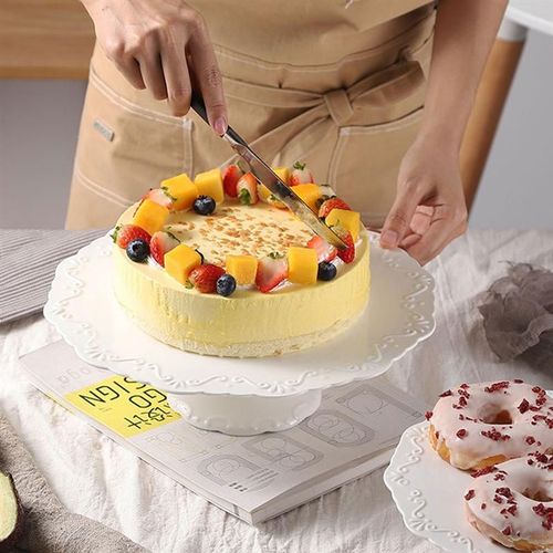Support de Gâteau en céramique En Céramique Plaque De Cuisson Fruits Affichage Titulaire Cuisine Outil De Cuisson Gâteau BRICOLAGE