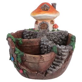 Jardinière succulente en forme de champignon, Pot de fleurs, Micro paysage, décoration de maison