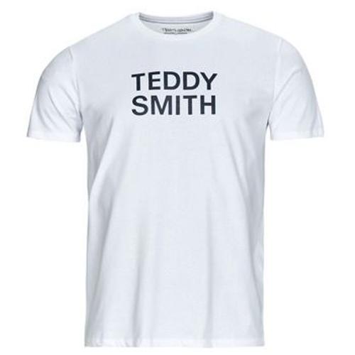 T-Shirt Teddy Smith Ticlass Blanc