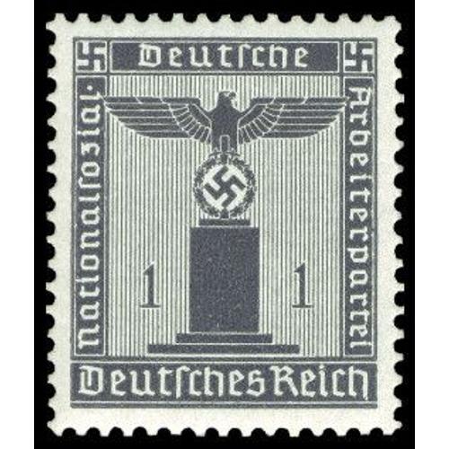 Allemagne, 3ème Reich 1942, Très Beau Timbre De Service Neuf** Luxe Yvert 116, Grand Aigle Et Croix Gammée 1pf. Gris.