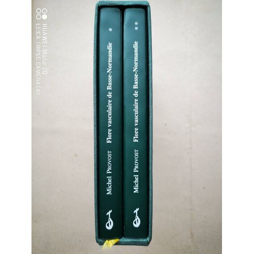 La Flore Vasculaire De Basse-Normandie. Tomes 1 Et 2.