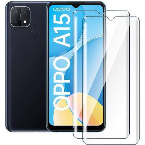 Verre Trempe Oppo A15 Film Protection ecran (2 Pack) (0,33mm HD