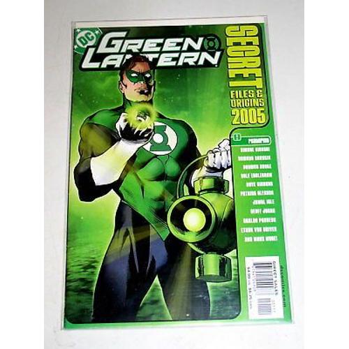 Green Lantern Secret Files And Origins ( 48 Pages V.O. 2005 ) ** Darwyn Cooke Art **