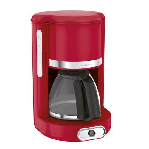 Moulinex Soleil FG381510 - Cafetière - 15 tasses - rouge