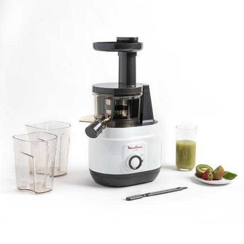 Moulinex Juiceo ZU150110 - Centrifugeuse - blanc neige/gris foncé