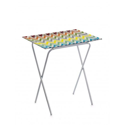 Don Hierro - Table Pliante Avec Plateau Amovible, Petite Table D'appoint Pliante Pour Cuisine, Camping, Terrasse, Jardin, Ada-82