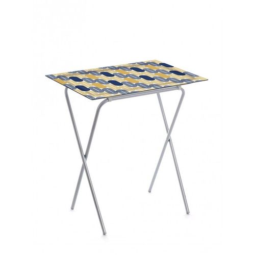 Don Hierro - Table Pliante Avec Plateau Amovible, Petite Table D'appoint Pliante Pour Cuisine, Camping, Terrasse, Jardin, Ada-85