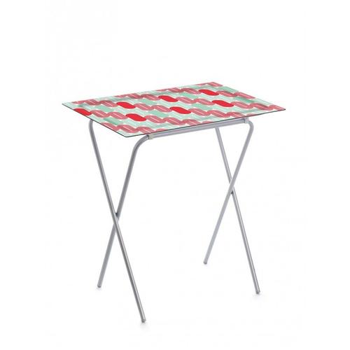 Don Hierro - Table D'appoint Pliable Avec Plateau Amovible, Ada-89