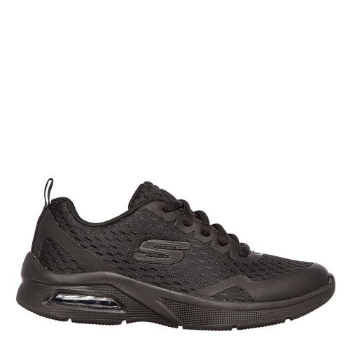 Skechers Microspec Chaussures De Course Baskets Sport Garçons-Gris-36 - 38 1/2