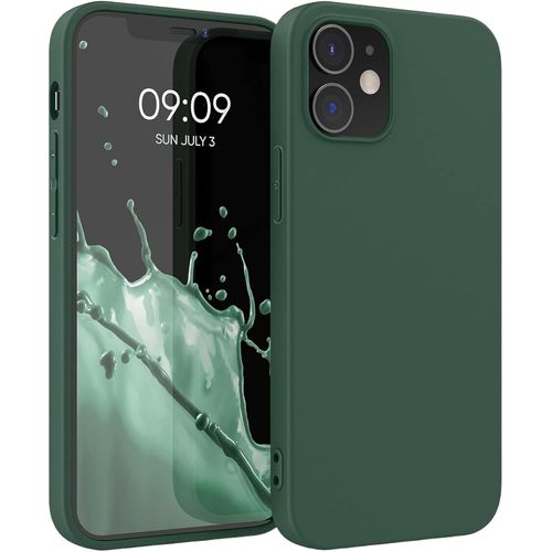 Coque En Silicone Tpu Pour Iphone Vert Foncé, Iphone 15 Pro Max