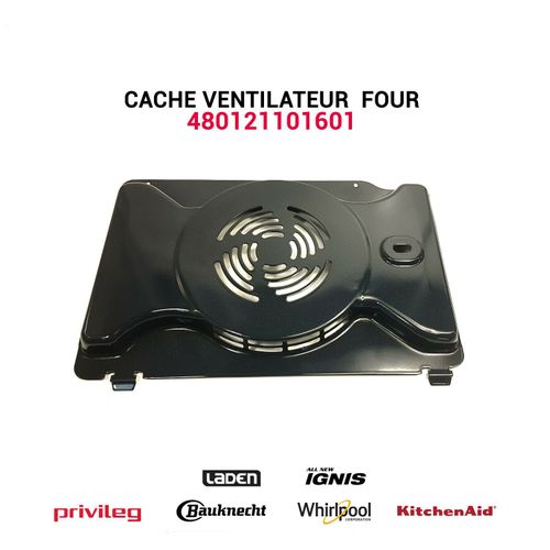 Déflecteur interne pour Four - 480121101601 - Four Whirlpool Bauknecht LADEN