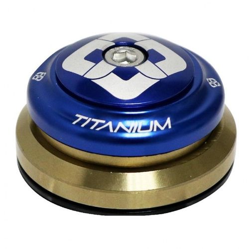 Jeu De Direction Pride Ti45 Tapered Blue Bleu 1-1/8'' - 1.5