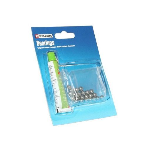 Billes De Roulement Weldtite 6,350 (1-4'') - Avec Graisse 6.350 Mm Boite Complète 24 Billes