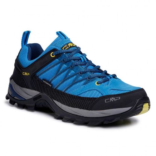 Chaussures De Marche Cmp Rigel Low Trekking Shoes Wp 3q54457 Bleu