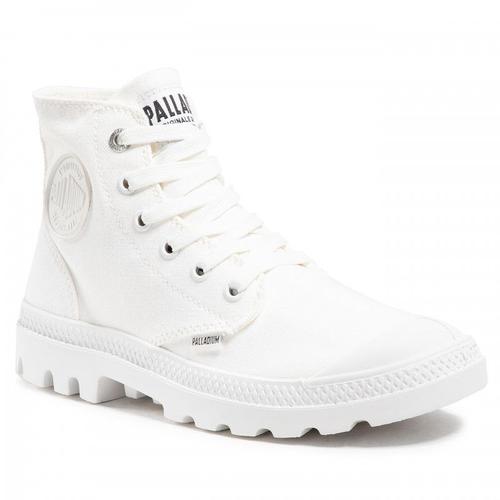 Palladium Pampa Hi Mono Femme Bottes Mode Blanc