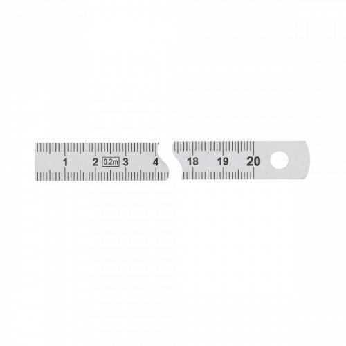Réglet flexible - inox chromé - L 300mm WILMART