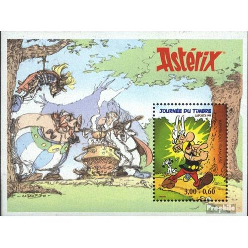 France Bloc 19 (Complète Edition) Neuf Avec Gomme Originale 1999 Personnage De Bd Asterix