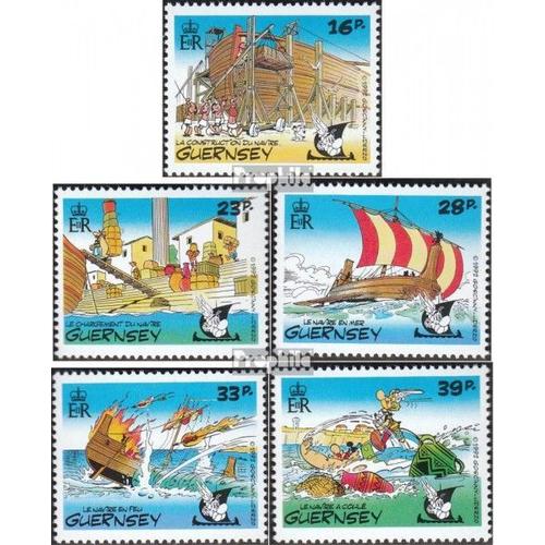 Gb - Guernesey 568-572 (Complète Edition) Neuf Avec Gomme Originale 1992 Asterix