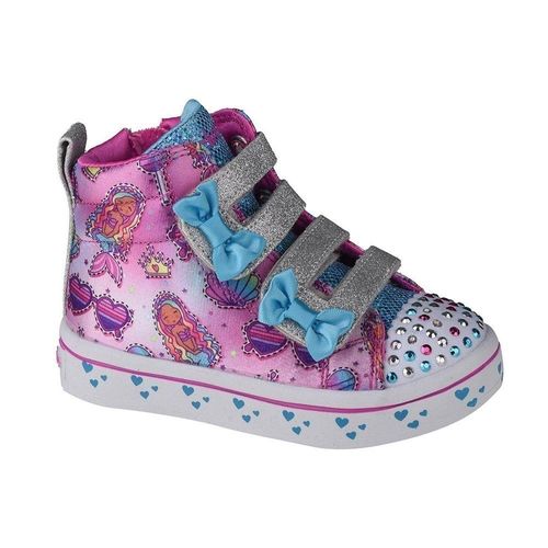 Baskets Haute Cheville Skechers Twilites Mermaid Gems Rose