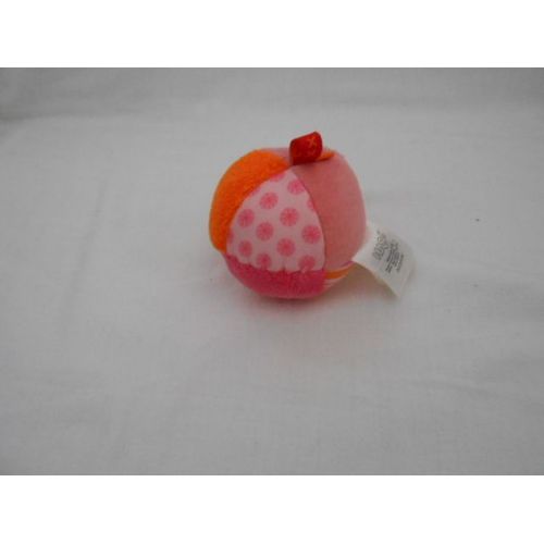 Doudou Balle Ballon Activite Haba Grelot Hochet Rose Orange Fleur Xxxxxpois Ruge Rayure Multi Matiere Habermaab Gmbh 303004