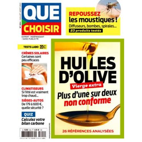 Que Choisir N 604 : Juillet/Aout 2021