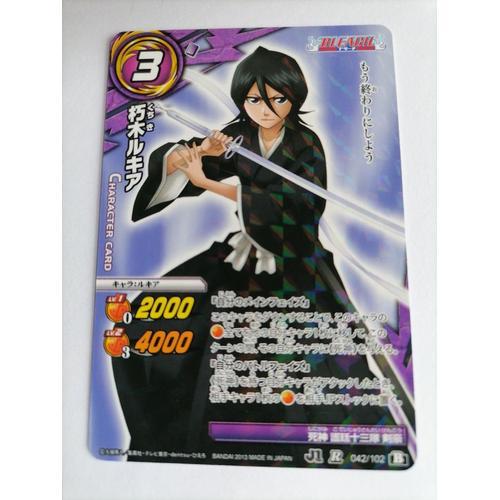 Miracle Battle Carddass J1 Hero One Ball Bleach Carte Rare ( 042/102 B ) Bandai 2013