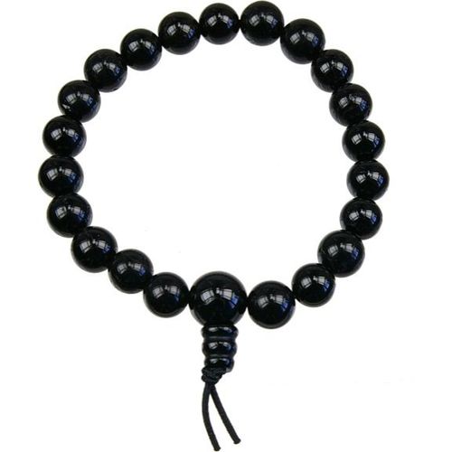 Bracelet Mala Onyx Noir