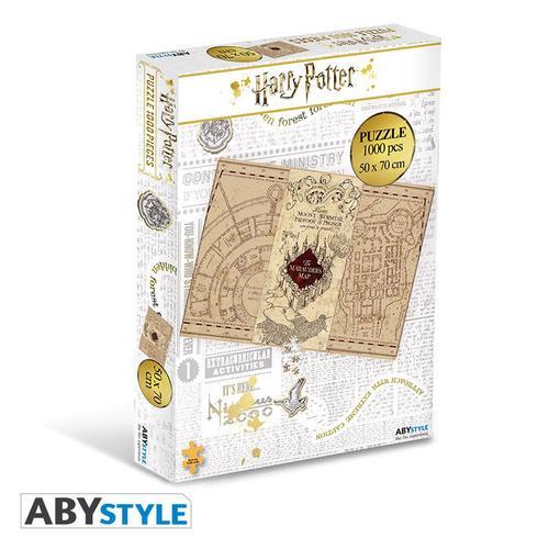 Abystyle Harry Potter - Puzzle 1000 Pieces- Carte Du Maraudeur