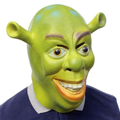 Halloween masque déguisement Shrek Latex Party Mascarade Spoof Film Party  Costume Accessoires