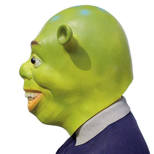 Halloween masque déguisement Shrek Latex Party Mascarade Spoof Film Party  Costume Accessoires