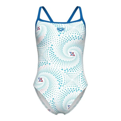 Maillot De Bain 1 Pièce Arena Women S Arena Fireflow Swimsuit Challeng Blanc