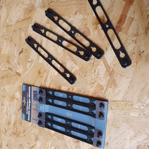 StealthMounts CMC-MK-B - Support chargeur (2pcs) pour Makita LXT 18V duo - noir