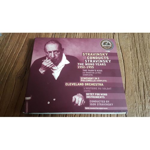 Stravinsky Conducts Stravinsky 1952 1955 The Mono Years Orchestre De Cleveland