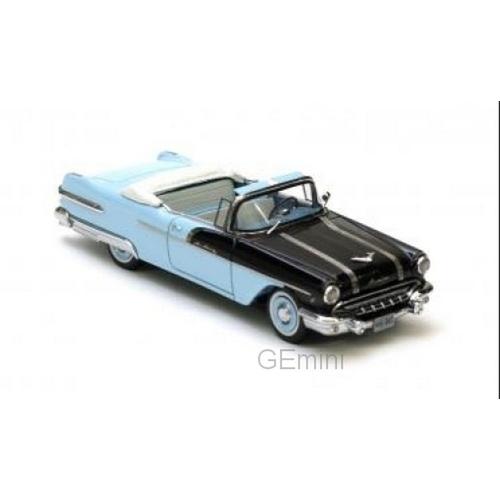 Pontiac Star Chief Convertible, Noire Et Bleu 1956 1/43 Neo-Neo