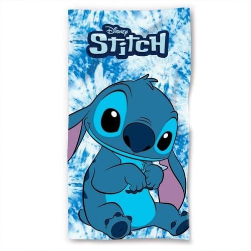 Serviette De Plage Stitch Disney Blue Design